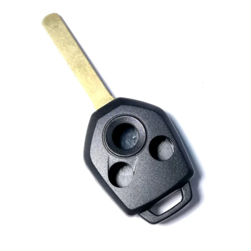 

10 шт., 3 кнопки, чехол для дистанционного ключа автомобиля, брелок для Subaru Forester Outback Legacy 2008-2014, сменный чехол для ключа