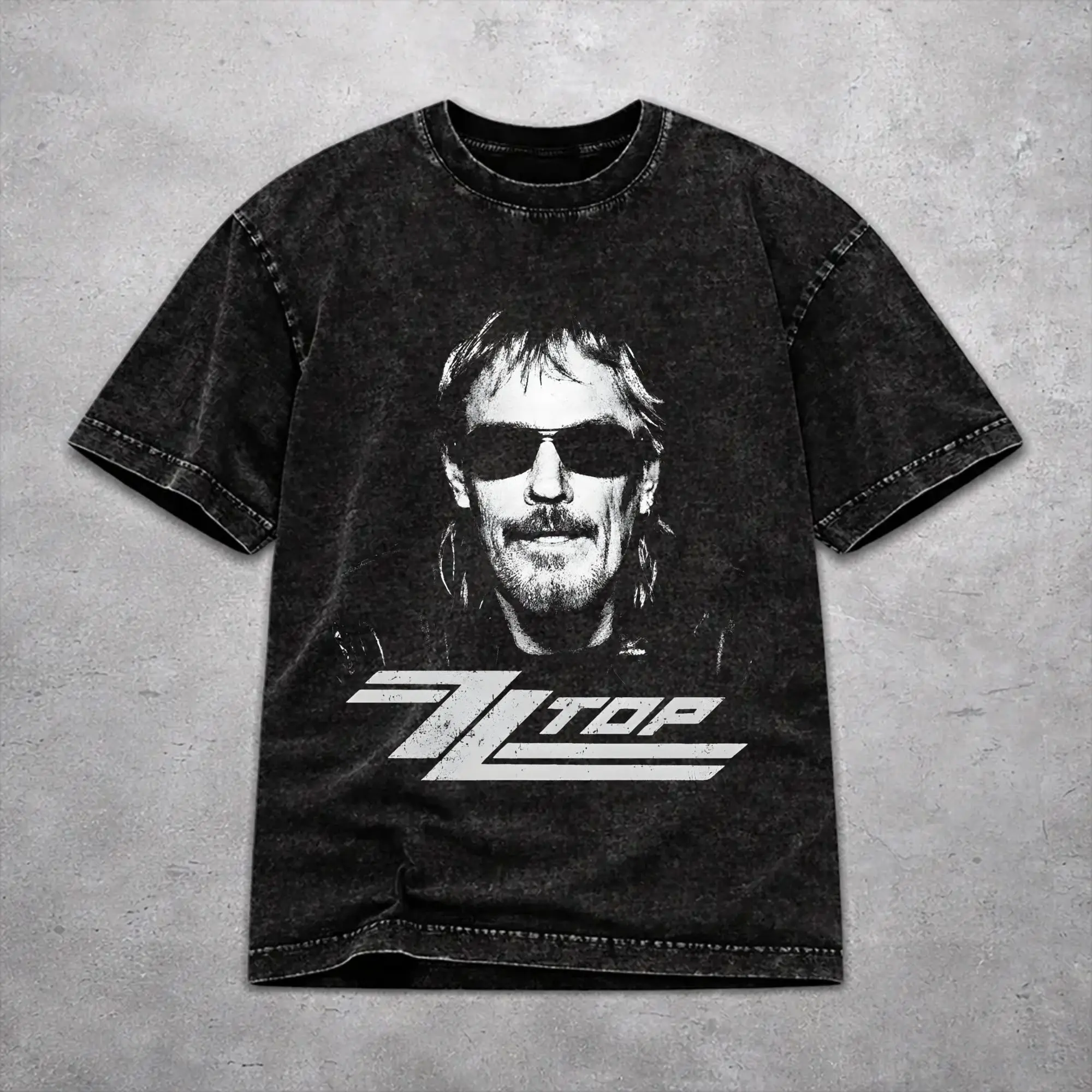 Men Women RIP Frank Beard T Shirt Graphic Washed Cotton  Fashion T-Shirts