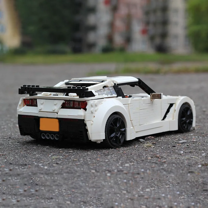 1639 قطعة MOC شيفروليه كورفيت نموذج فريق بناء هدية الكريسماس كتل لعبة العمارة التعليم الإبداعي الطوب الاطفال #2