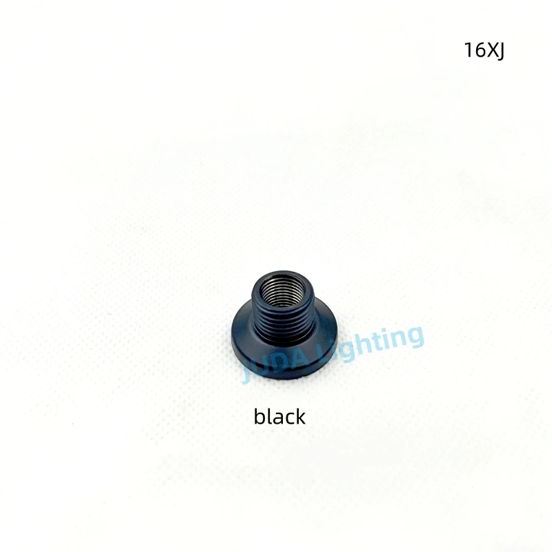 M16 Thread Pipe Adapter Iron Tube Connection M16 Metal Tooth Tube Adapter M16 Lamp Tooth Tube Adapter Floor Light Tube Connector