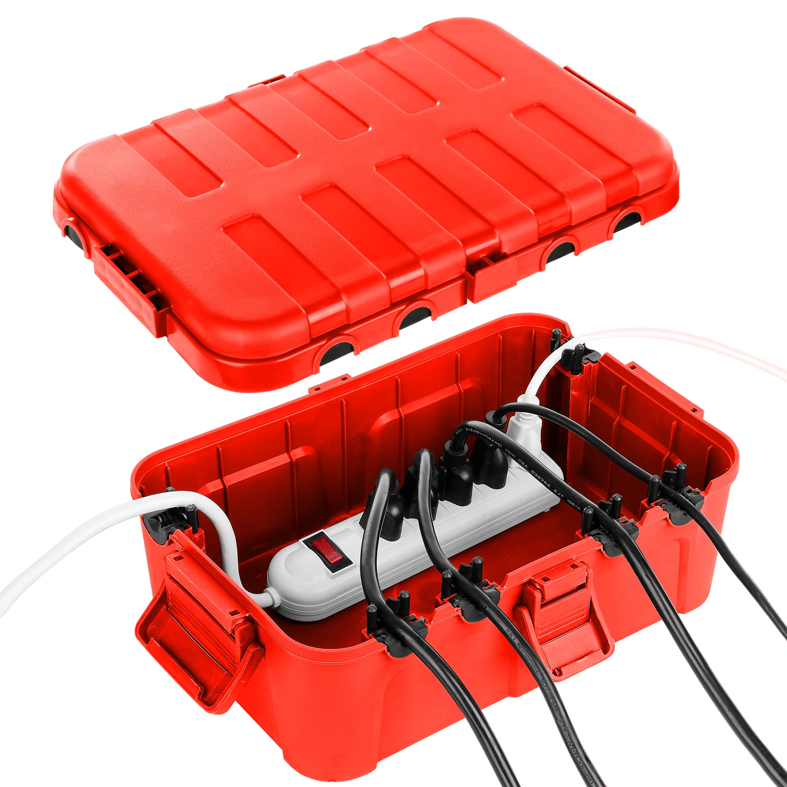 Holiday Decoration Electrical Box Outdoor Power Supply Waterproof Box IP54 Rain Proof Weather Proof For Garden Lights/Timer/Plug