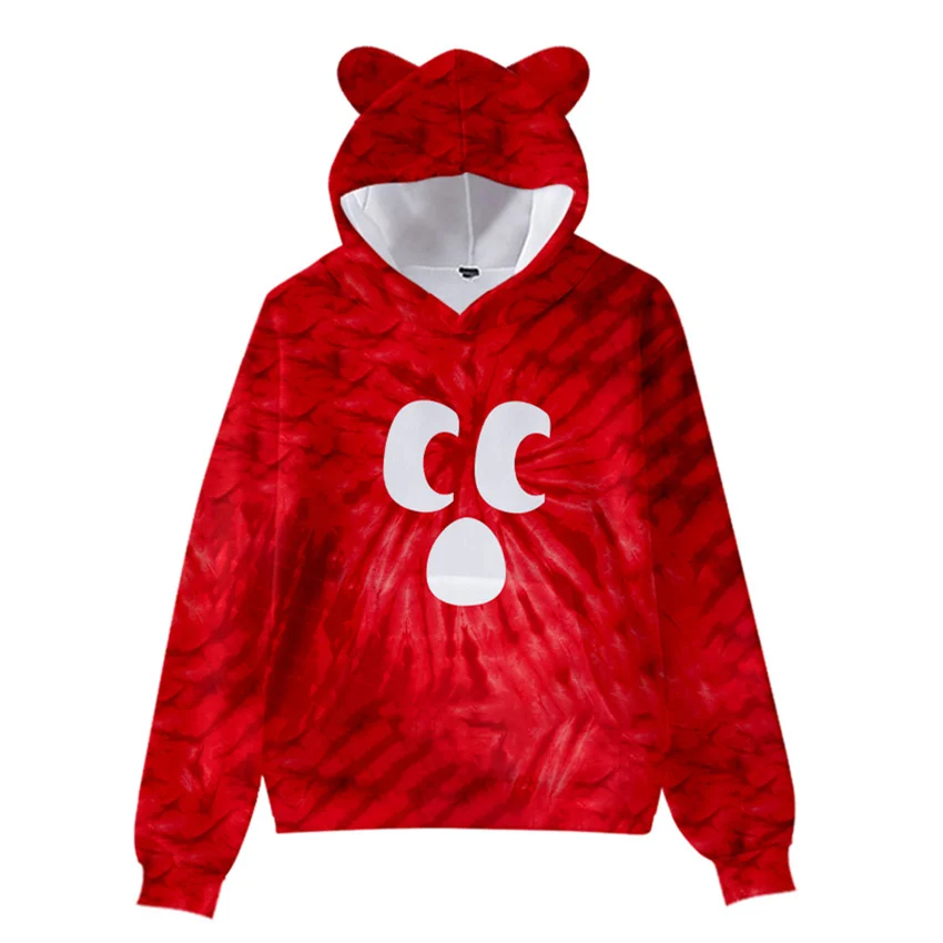 4 To 14 Years Kids Hoodies Craftee Face 3D Printed Hoodie Sweatshirt Boys Girls Anime Cartoon Brand Jacket Coat Children Clothes