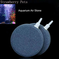 1PCS 40/50/60/70/80/100mm Bubble Stone Aerator for Aquarium Fish Tank Pump Hydroponic Oxygen Plate Mini Air Pump Accessories