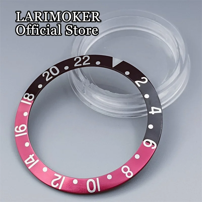 LARIMOKER High Quality 38mm Titanium Bezel Insert Fit 40mm Watch Case