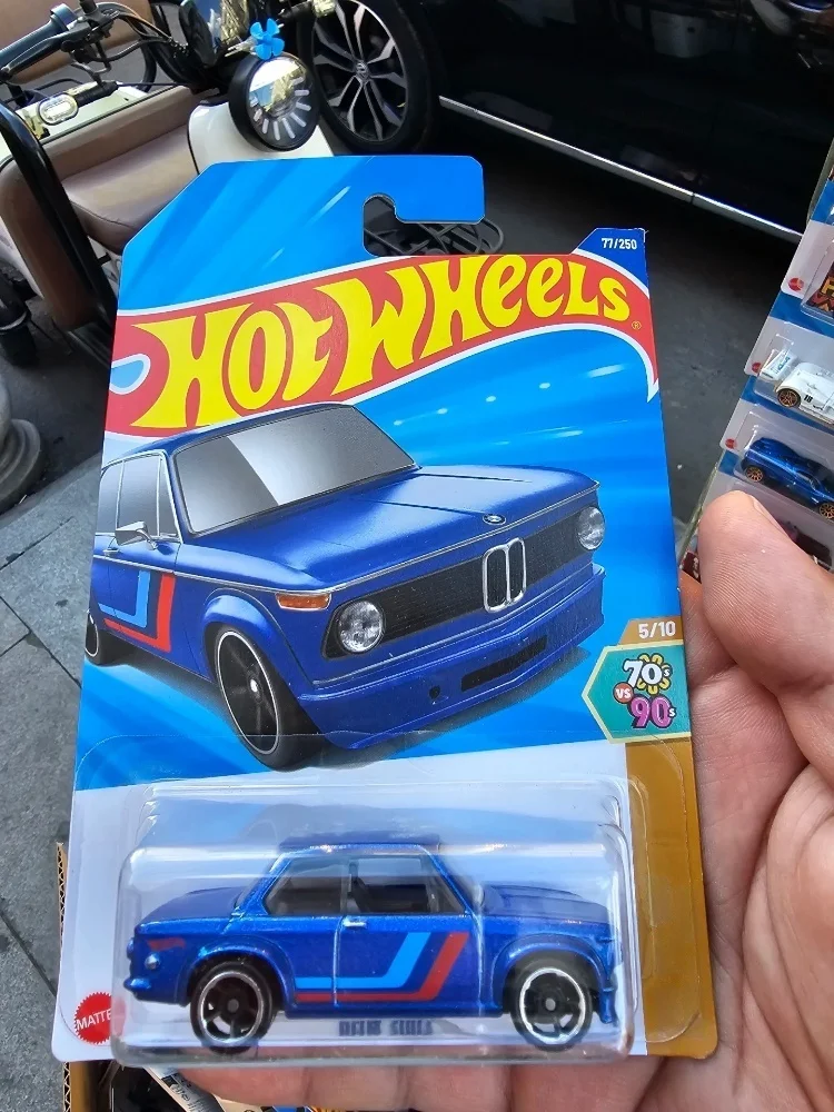 Nueva funda Hot Wheels 2025 N, Porsche BMW Ford Honda, coches modelo de juguete, escala 1/64, vehículo fundido a presión, serie principal