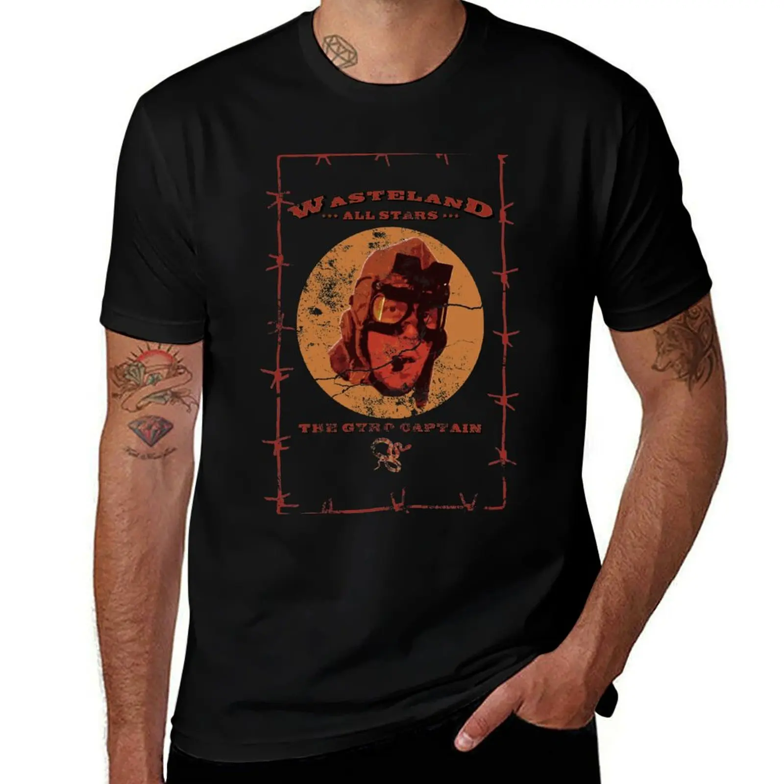 WAS - The Gyro Captain T-Shirt Halloween Theme T-Shirt