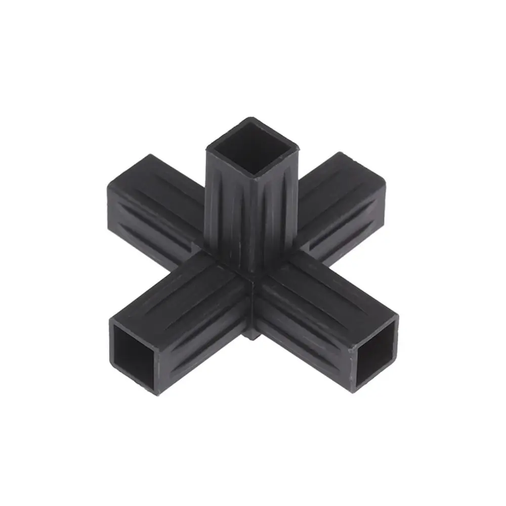 1Pcs 20/25/30mm Square Pipe Fitting X-L-T Shape Six Way Channel Pipe Angle Code 2/3/4/5-Way Easy Installation