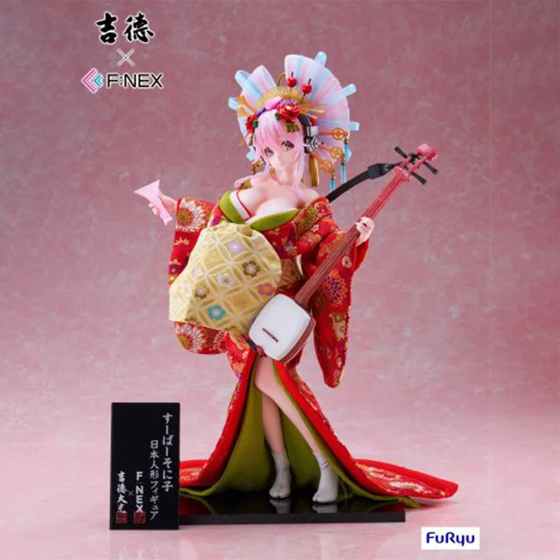 【أصلي 100%】F:NEX in Stock SoniComi (Super Sonico) - Sonico F:Nex - 1/4 - Nihon Ningyou Garage Kit ألعاب هدايا شخصيات الحركة