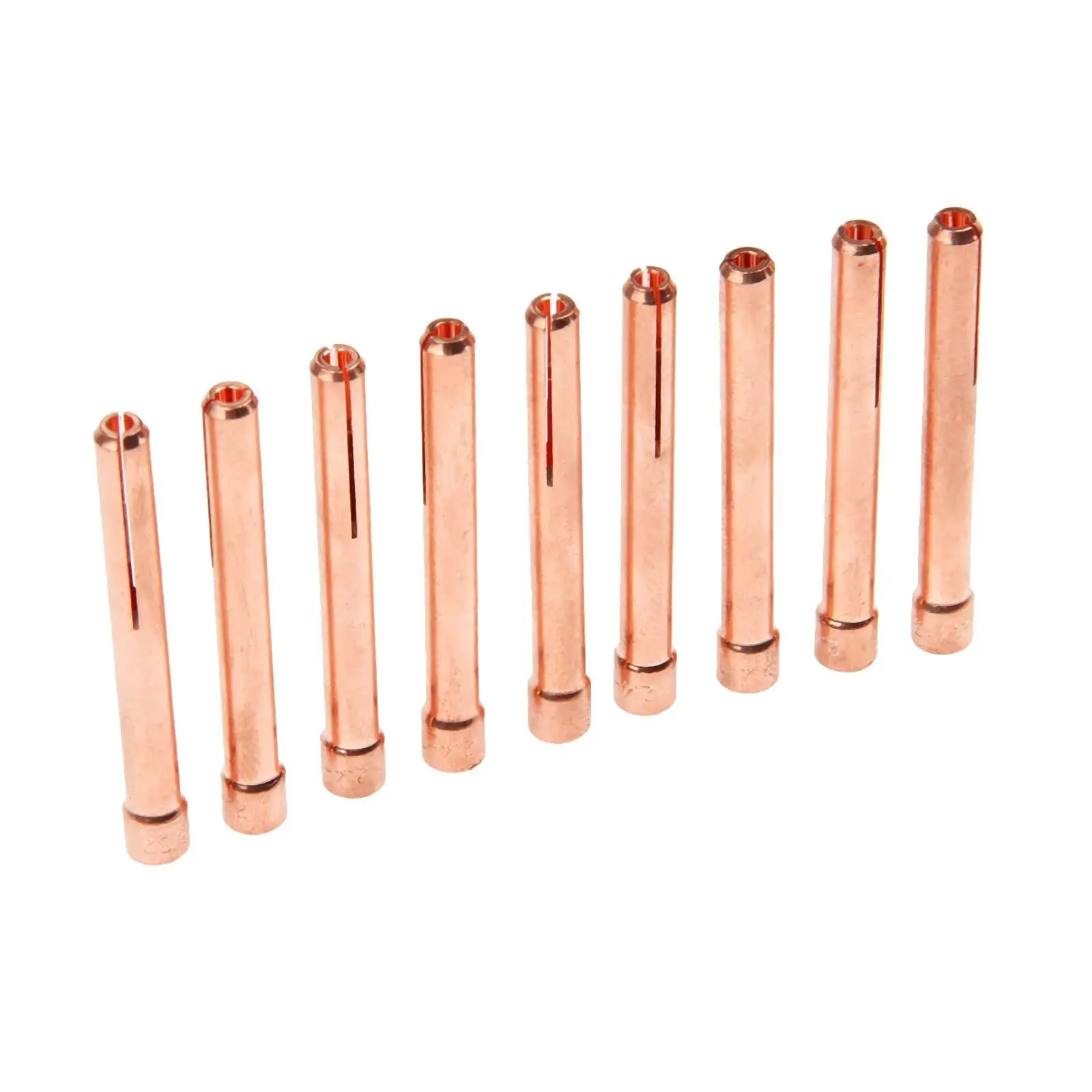 Imagem -04 - Tungstênio Elétrodo Collet Tig Tocha Consumíveis Collet para Wp17 Wp18 Wp26 Tig Tocha 1.6 2.0 2.4 3.2 mm de