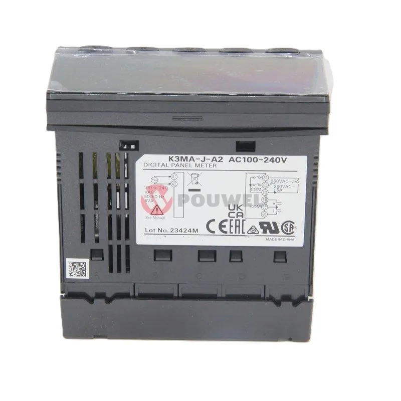

K3MA-J-A2 Digital Panel Meter for Voltage Current Monitoring with Analog Output LED Display High Accuracy 100-240V AC/DC