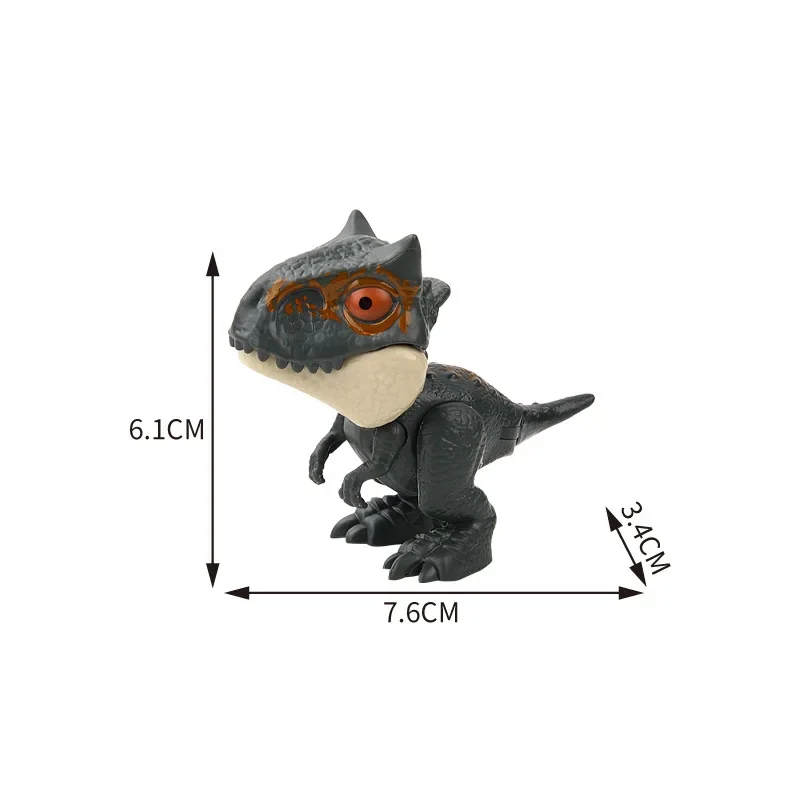 Jurassic Finger Dinosaurier Tyrannosaurus Modell Spielzeug für Kinder Finger Beißen Dinosaurier Bewegliche Gelenke Dinosaurier Spielzeug für Jungen Geschenk – Detail 10