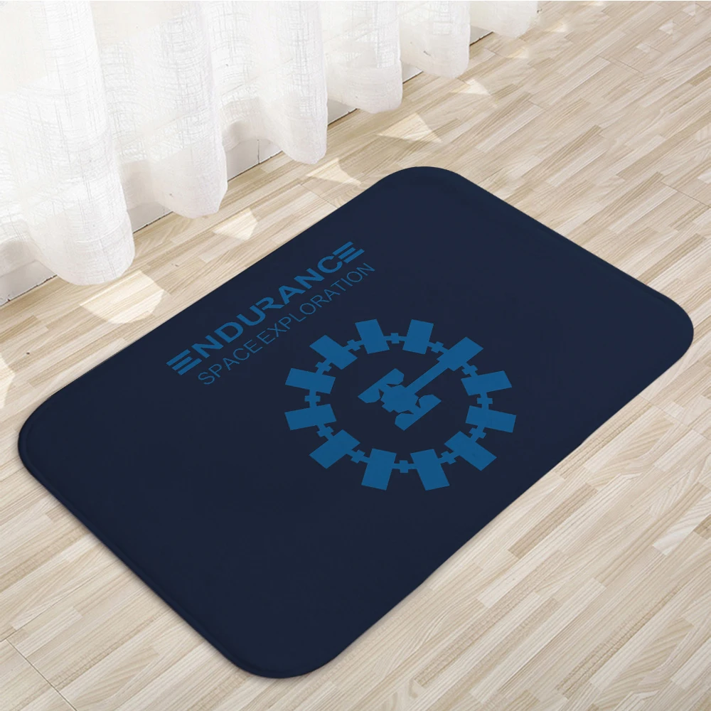 Endurance Space Exploration Interstellar Floor Mats Home Carpet Door Mats Modern Decor Carpet Bathroom Anti-Slip Floor Mats 820