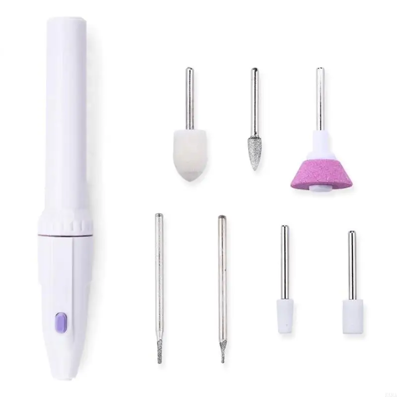 Kxra Electric Mühle mit 7 Bohrerschraube DIY Bohrer Stift für handgefertigte Handwerksprojekte