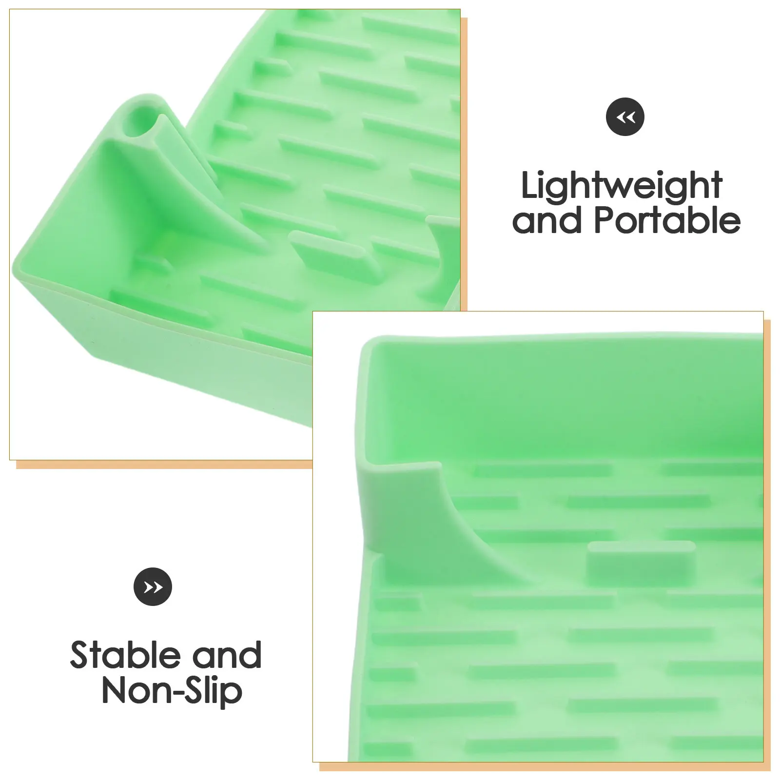 Silicone Water Bottle Drying Rack Kitchen Counter Stand Space Saving Quick Dry Bottle Drainer Organizer Compatible