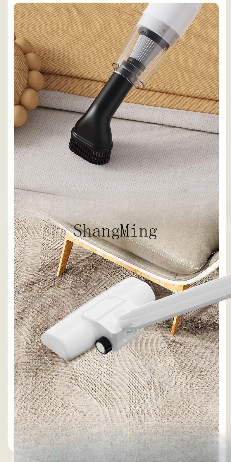 SM nuovo aspirapolvere domestico piccolo grande aspirazione aspirazione manuale e rimorchio macchina all-in-one ricaricabile senza fili