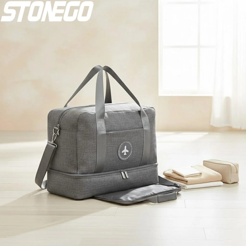 

Waterproof Wet Dry Bag Separate Wet Dry Bag for Men Women Sports Gym Travel Backpack Waterproof Sports Bag Travel Bag