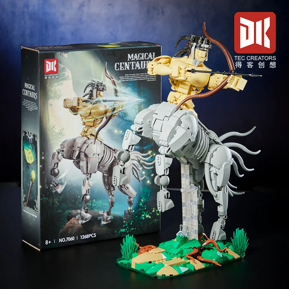 

Magic Centaur Building Block Figure Ancient Greek Monsters Model Assembled Bricks Collection Toy For Kids Christmas Gift DK7060