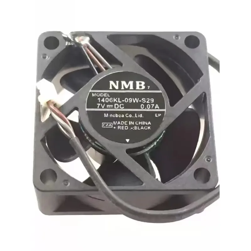 Original For NMB 1406KL-09W-S29 7V 0.07A 3515 35mm 3.5cm 3Pin Dual Ball Bearing Projector Smart TV Box Mini Axial Cooling Fan