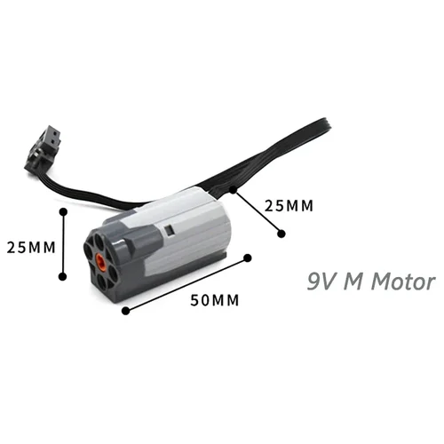 Imagen 2 del producto RCmall 6 uds 8883 M piezas de funciones de potencia del Motor bloques de construcción compatibles con bloques PF de tecnología MOC Legoeds