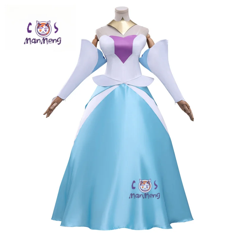 أزياء غينيفير الأميرة التأثيرية أنيمي فرسان غينيفير 2025 فستان نسائي جديد للهالوين كرنفال غينيفير الزي S-XXXL