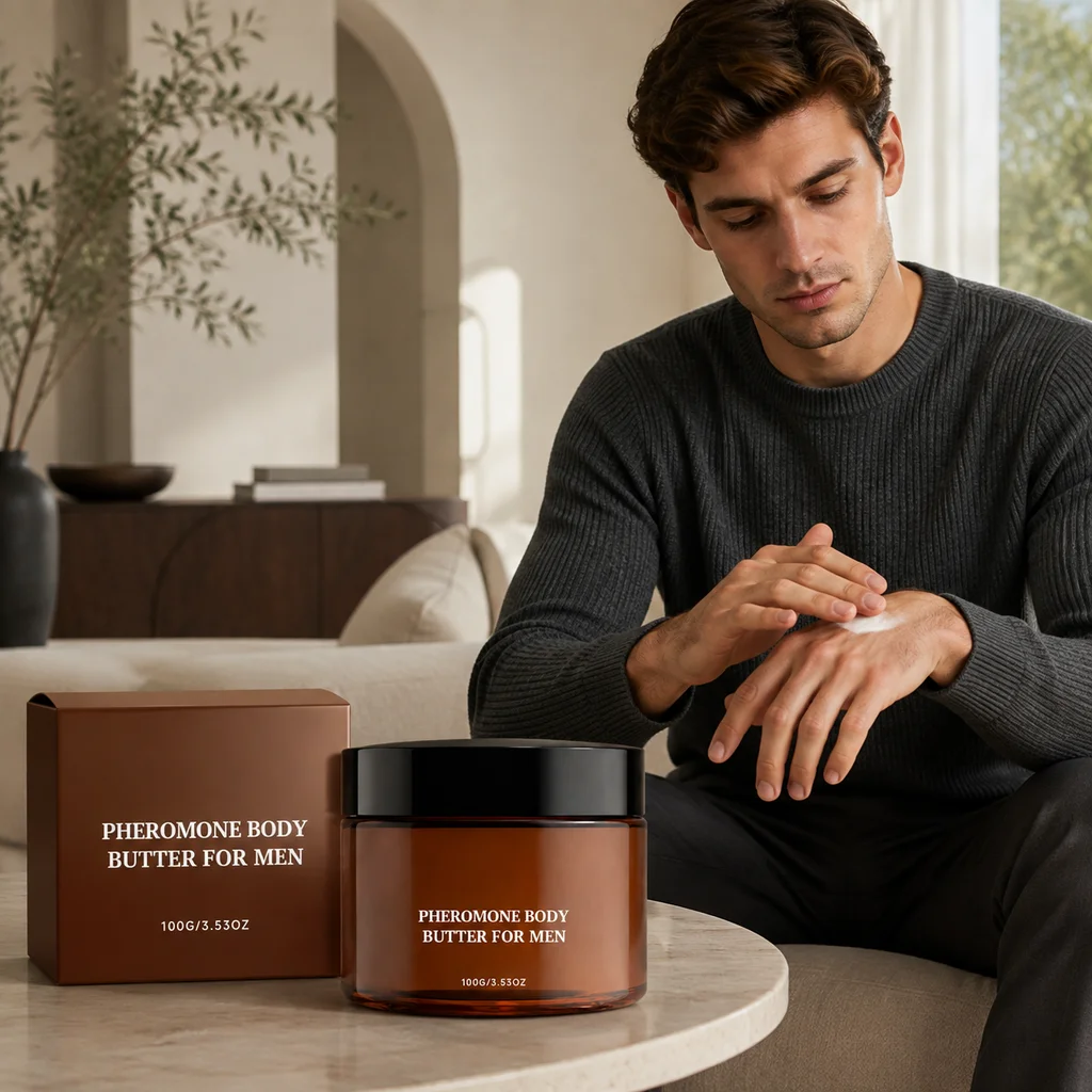 New Man Body Care Serum Cream For Glowing Skin Long Lasting Fragrance Deodorant Smell Good Original Improve Elasticity Man Cream
