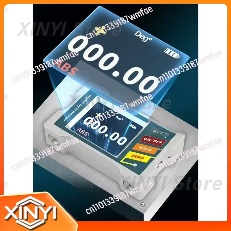 DMI410 Digital Inclinometer for Smartphones and Tablets High Precision Strong Magnetic Single Dual Axis Electron Level