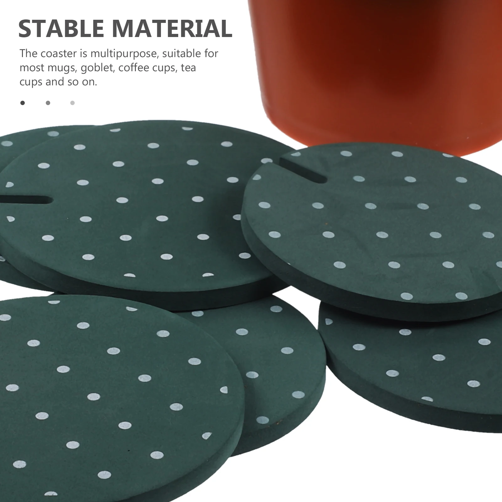 

1Set Cactus Coasters Set Delicate Lovely Table Coasters for Drinks Aesthetic Kitchen Home Decor Cactus Coaster