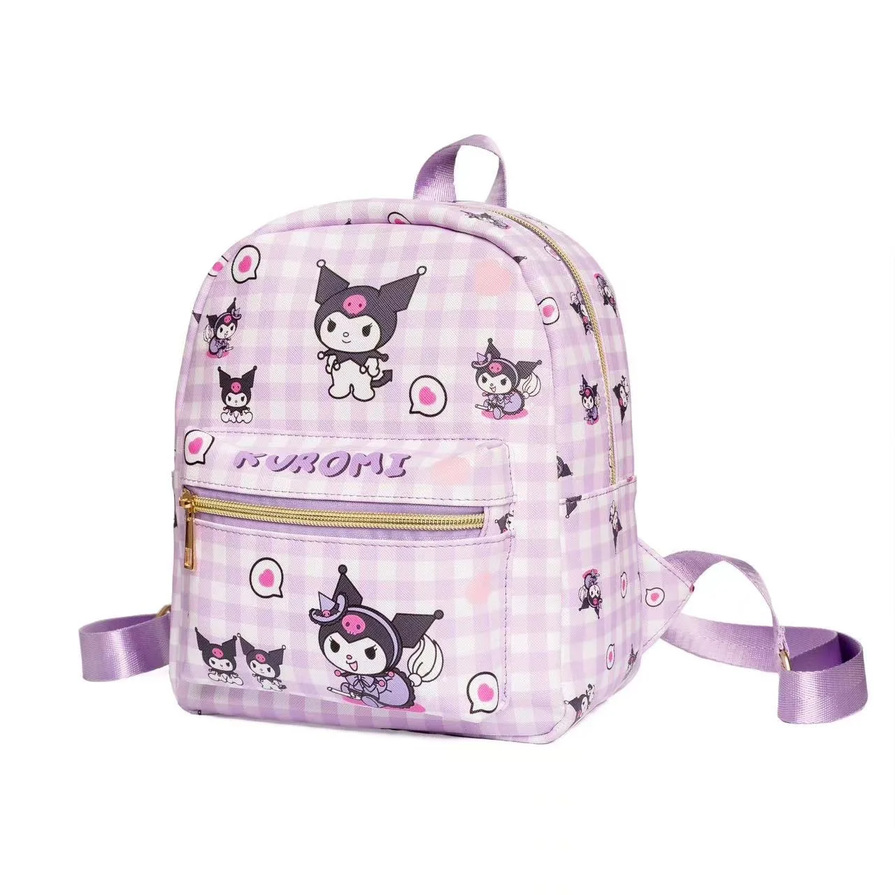 

Kawaii Sanrio Women Mini Backpack Cartoon Cute Hello Kitty Melody Kuromi School Bag for Kindergarten Children Girl Travel Bag