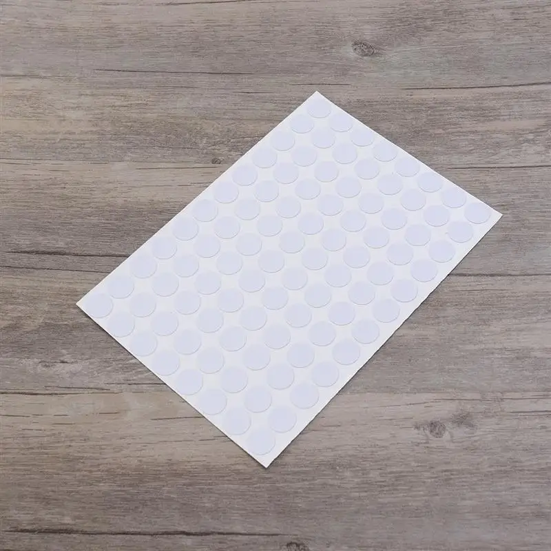 96pcs /sheet Waterproof Screw Hole Covers Non-slip Screw Hole Caps 15mm Decorative Stickers