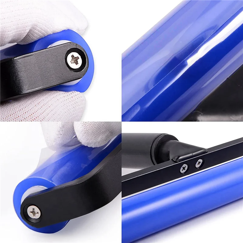 

2025 Trend 2 шт. 12 дюймов широкий клей силиконовый мягкий резиновый ролик для наклеивания ракель роликовый скребок антистатический липкий глушитель Automot