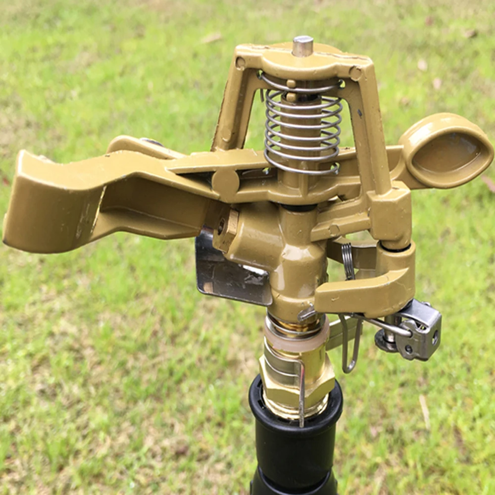 Système d'irrigation de jardin avec tête d'arrosage rotative automatique à 360 degrés, pulvérisateur agricole, arrosage efficace par goutte-à-goutte