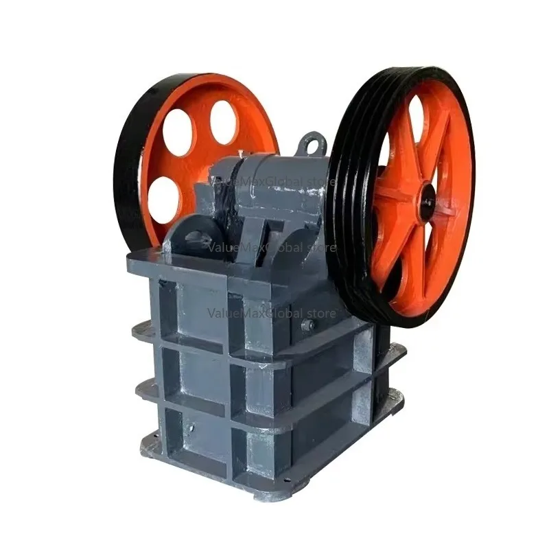 Portable Mini 125mm Jaw Crusher – Engine-Powered Gold Crushing Machine with Bearing & Gear Components (Direct Factory Supply)