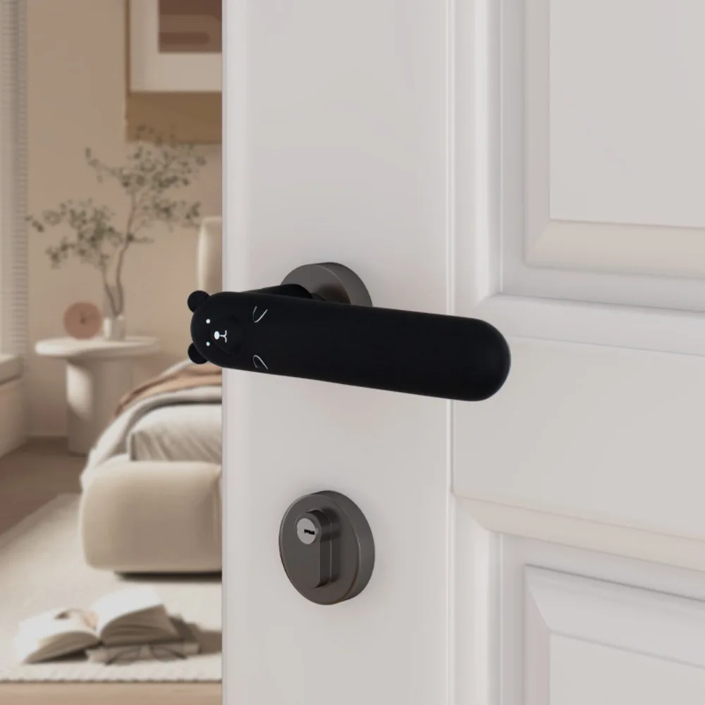 

Cute Silicone Door Knob Cover Anti Collision Anti-static Door Handle Glove Durable Cartoon Doorknob Cover Office