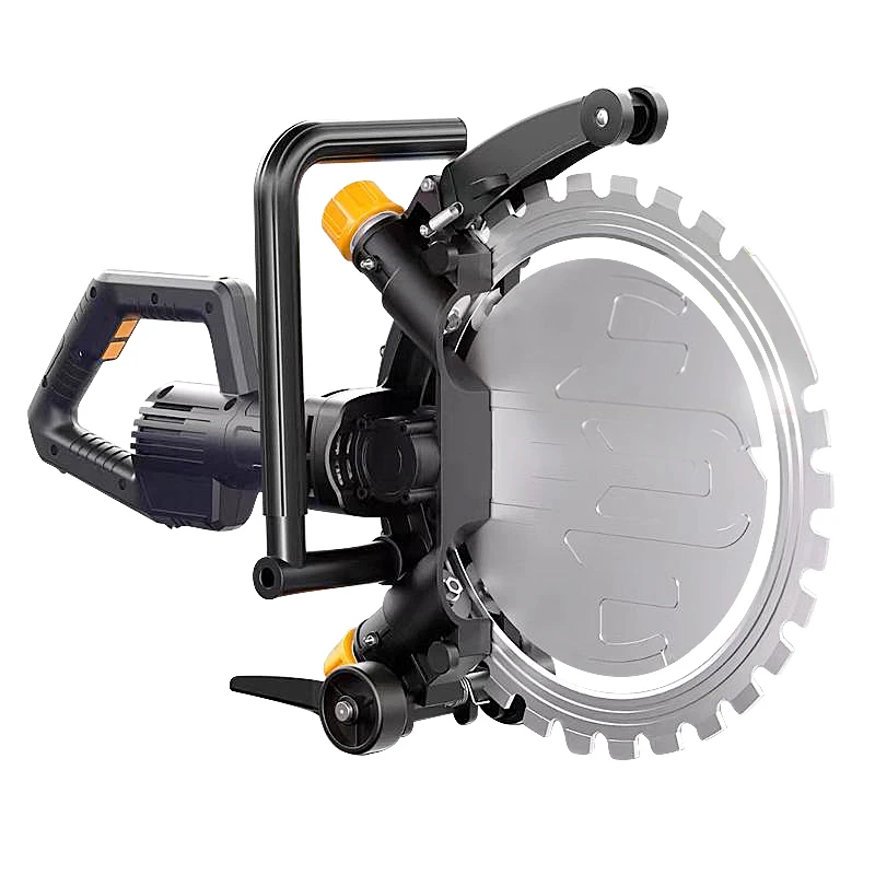 

Brushless Motor R2407 220V 4500W Brushless Reinforce Concrete Cutter Wall Handheld Saw Ring Blade Concrete Cutting Machine