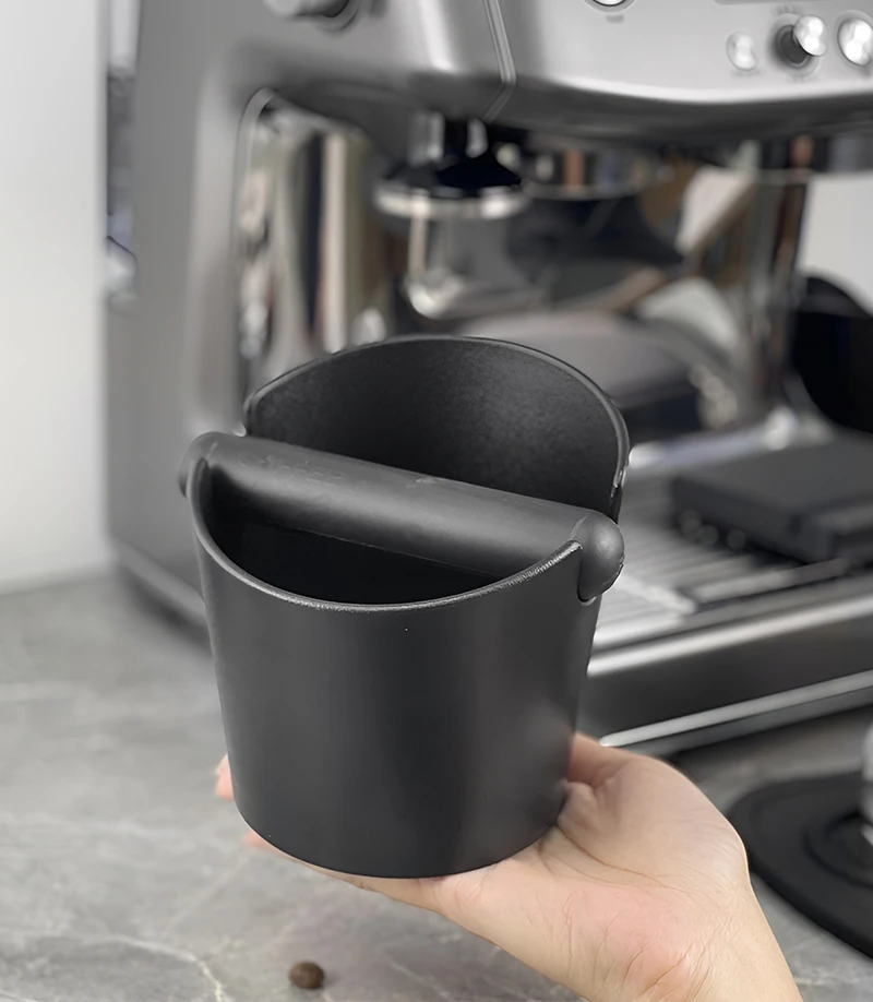 Espresso Knock Box Kaffeesatz Behälter Anti Slip Dump Bin Grind Für Delonghi Breville Bar Cafe Zubehör Barista Werkzeuge – Detail 1