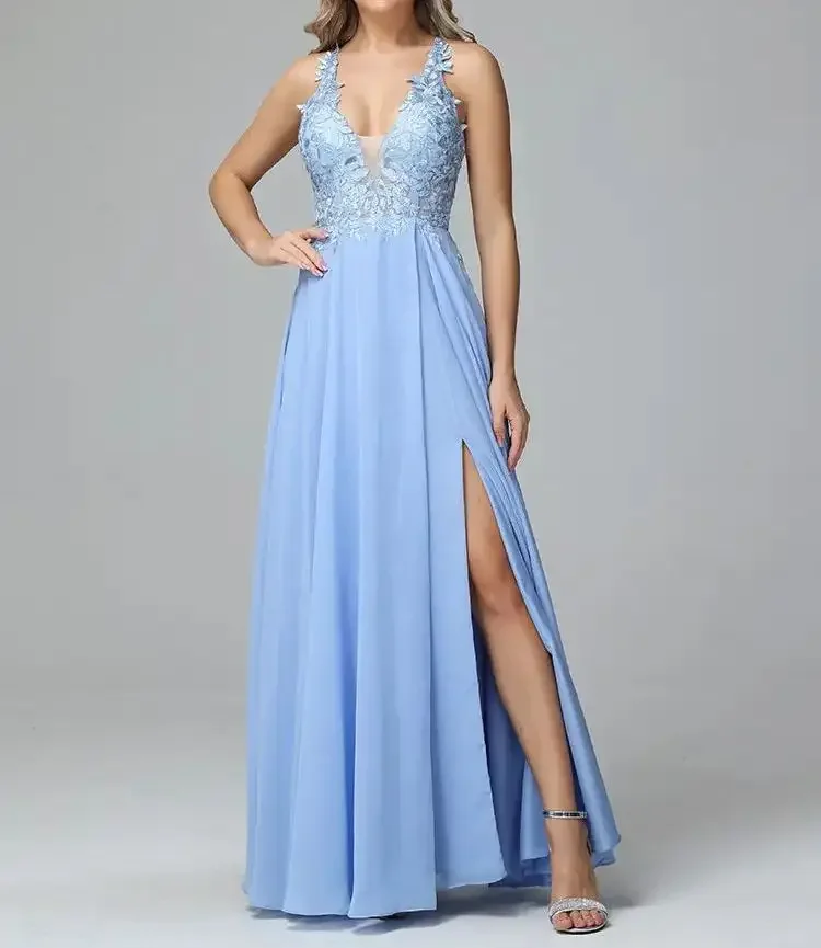 

Prom Party Cocktail Evening Dresses Ball Gowns Women Evening Dress Woman Elegant Long Dress Robe Soiree Formal Luxury Customized