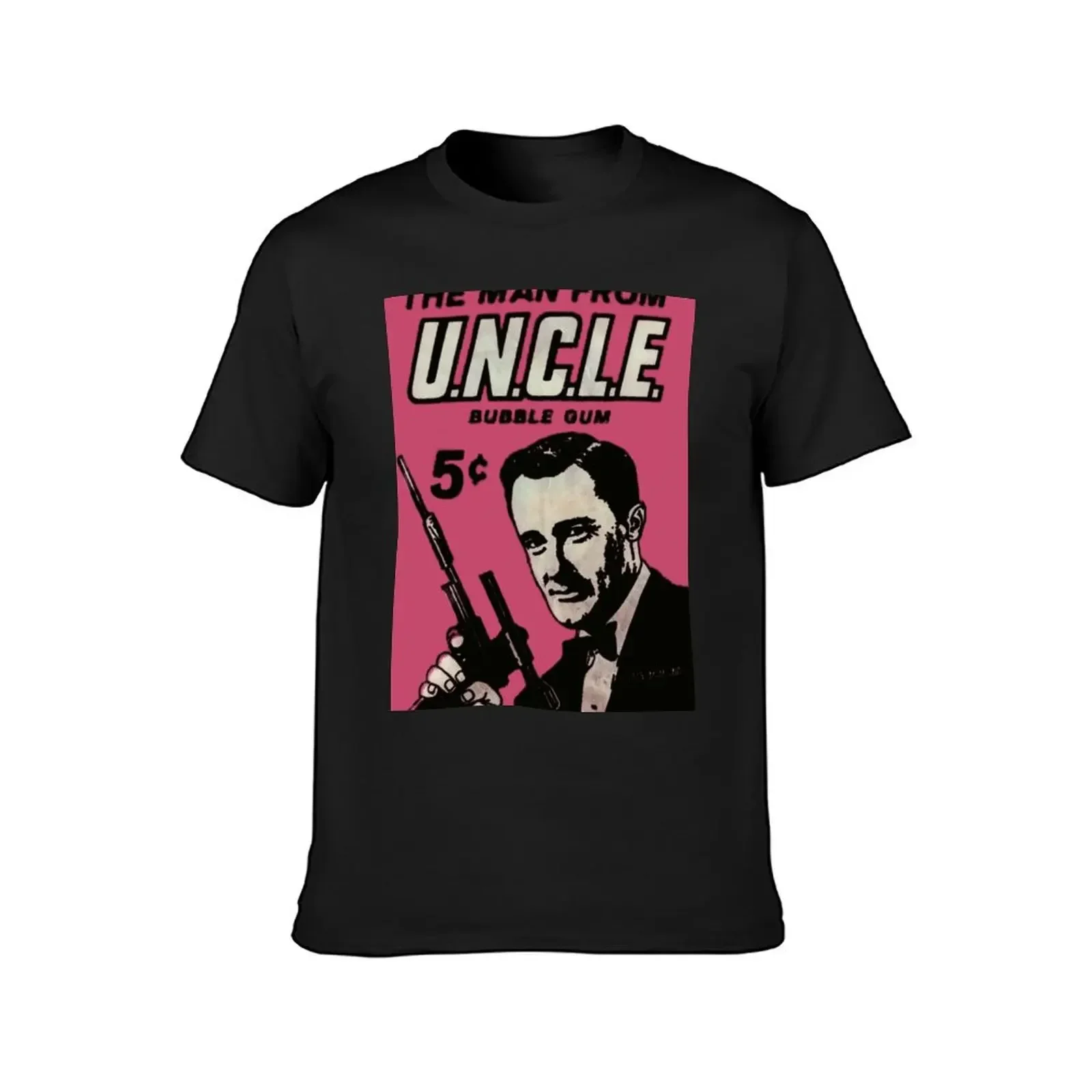 Vintage Man From U.N.C.L.E. with Napoleon Solo - Authentic, Distressed T-Shirt tees graphic t shirts oversized t shirt men