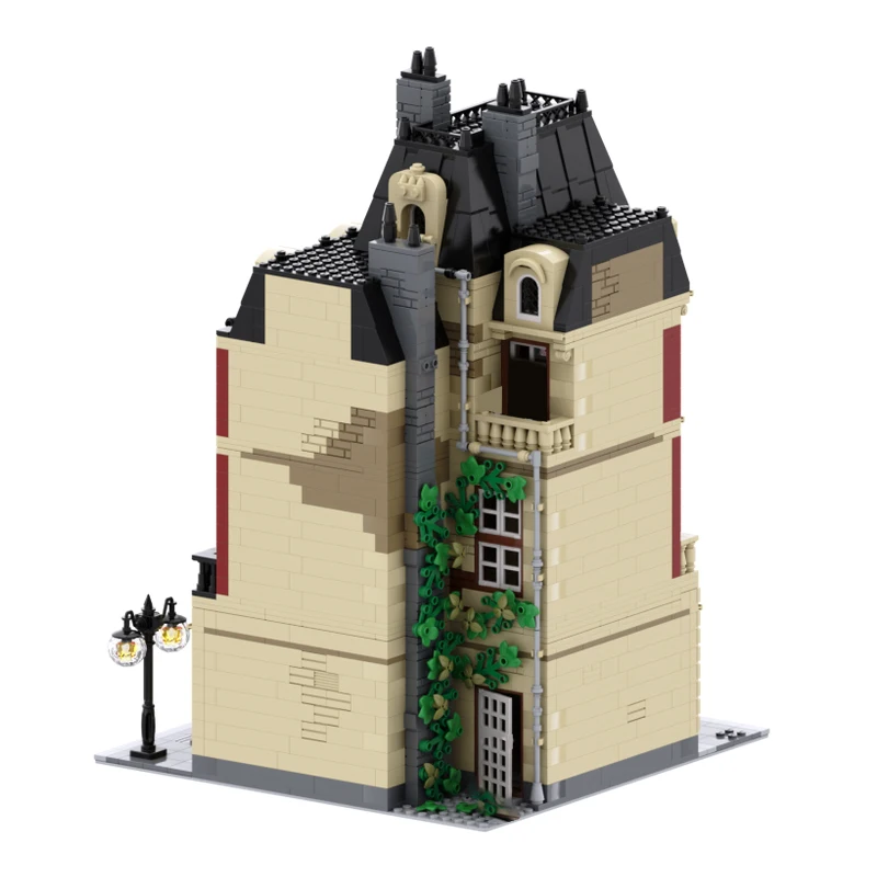 2760 PCS Modular Construction Mansion MOC Customize Modular Building Block Creative Design Simple Popular DIY Toy Birthday Gift