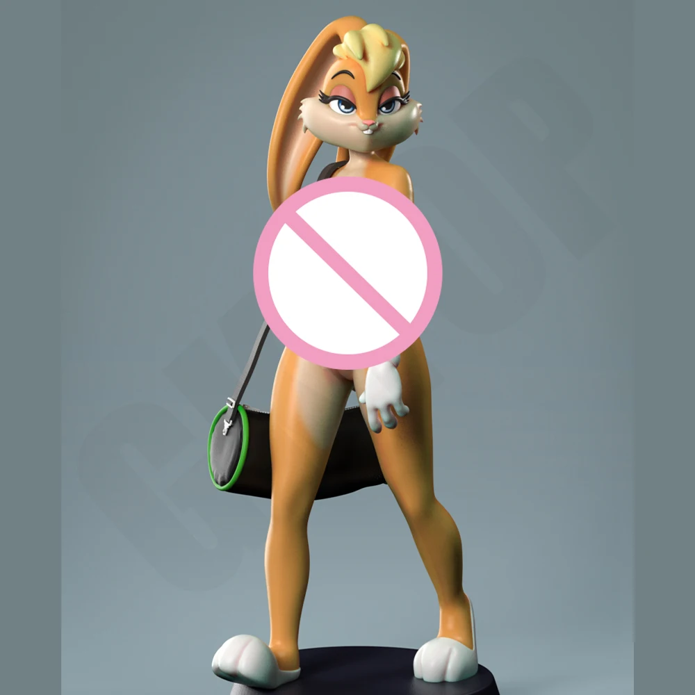 

1/24 Scale NSFW Bunny Rabbit Sexy lola Resin Figure Model Kit Unassembled Unpainted DIY Collectible Miniature Hobby Toy