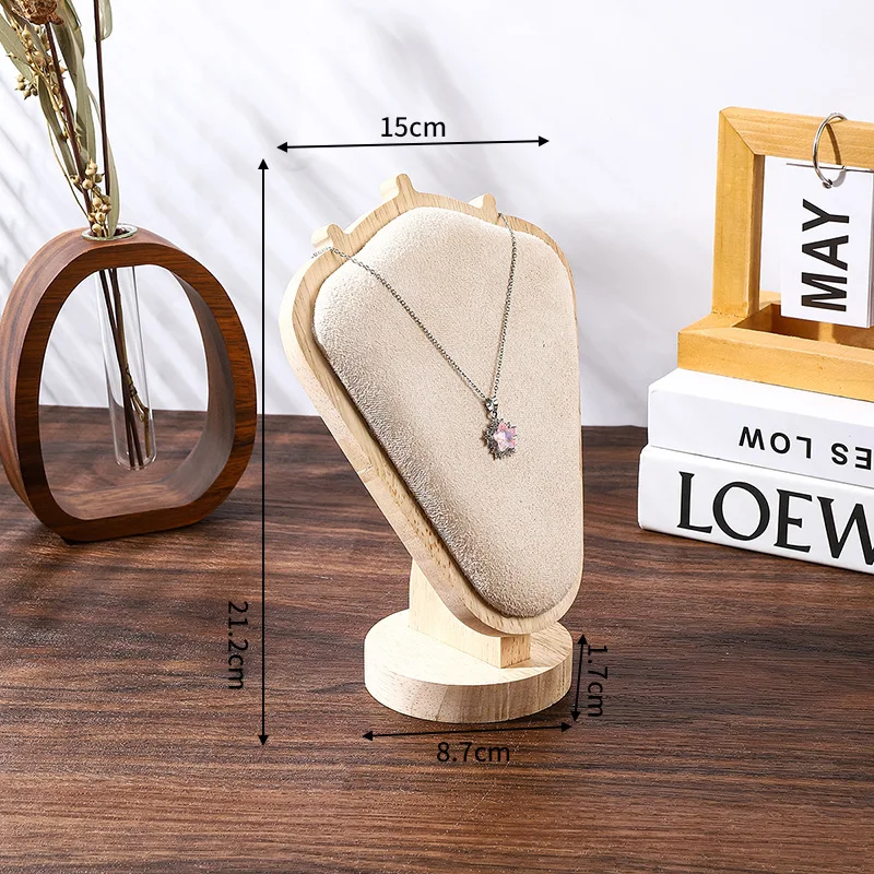 Necklace Jewelry Display Frame High-grade Model Jewelry Display Stand Counter Window Pendant Necklace Organizer Display Props