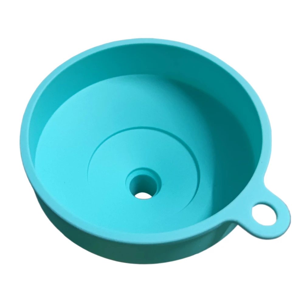 Großer Silikon-Trichter 11cm Weithals-Geltrichter Faltbarer Einfülltrichter für Küche, Dosen, Flaschen, Wein, Gewürze, Auto-Motoröl – Detail 4