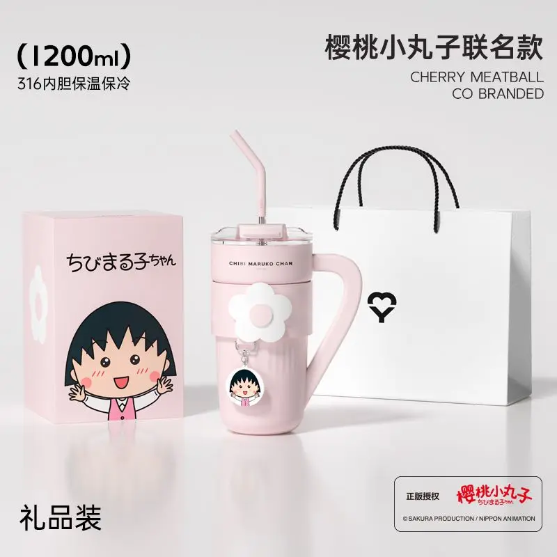 Sanrio Hello Kitty Summer Insulated Cup Women'S Coffee Cup Birthday Gift Large Capacity Straw Water Cup For Grils Birthday Gifts