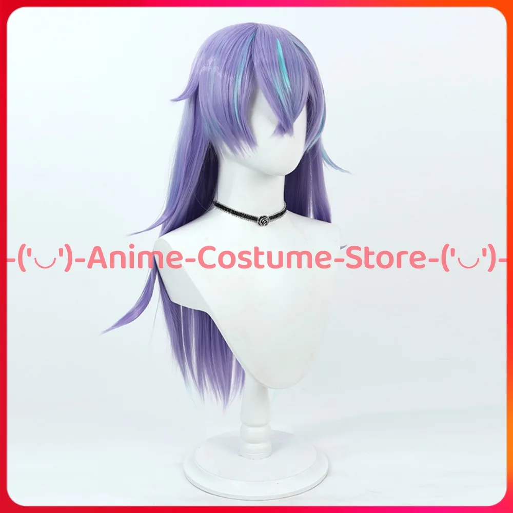 NIJISANJI VTuber Hoshishirube Aki Cosplay Wig Anime Game Character Halloween Party Costume Wigs Heat Resistant Synthetic Hair