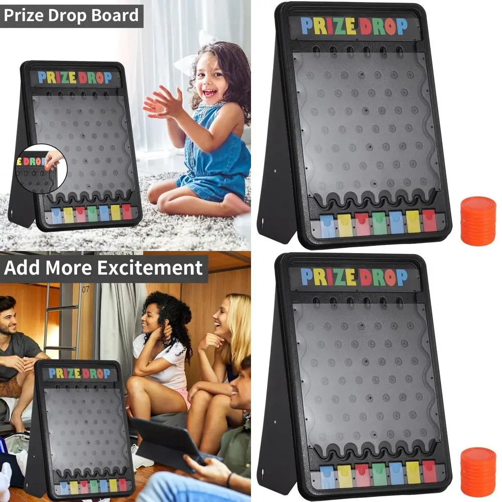 

Foldable 31x21 Prize Drop Plinko Game with 10 Pucks for Outdoor Carnivals, Tradeshows, and Parties