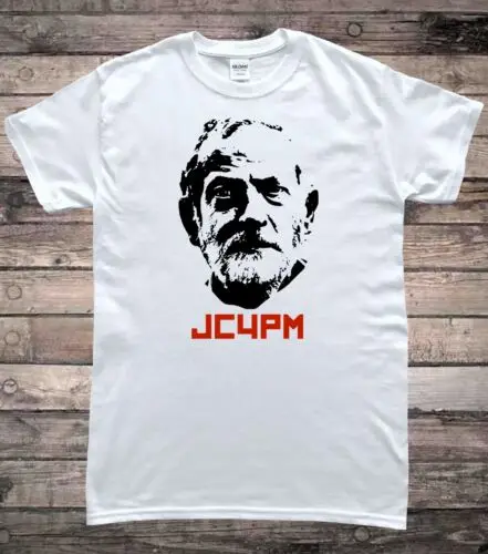 

Jeremy Corbyn For Prime Minister JC4PM T-Shirt