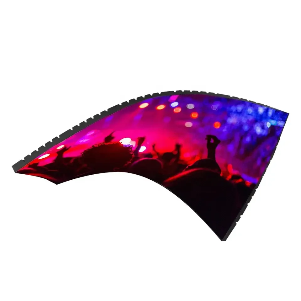 Paneles LED SMD P1.2 P1.5 P1.8 P2 P2.5 P3 P4 P5, Módulos Flexibles para Pantallas de Pared, Panel LED Ultrafino y Flexible