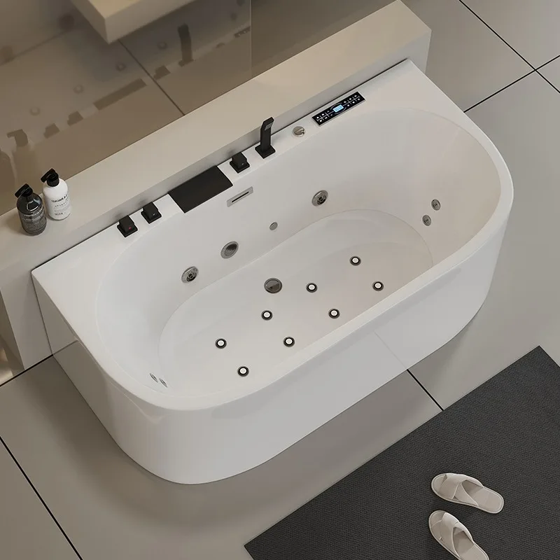 

Freestanding Japanese Bathtub Organizer Toys Storage Foam Bathtub Large Water Faucet Ducha Piscina Home Furniture Accessories