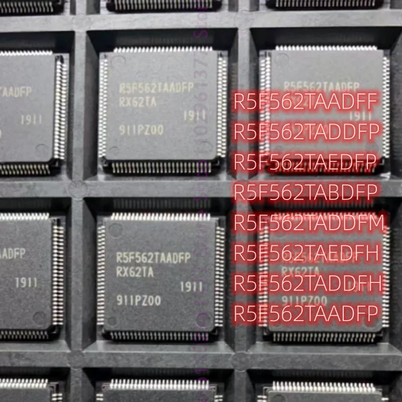 5pcs New R5F562TAADFF R5F562TADDFP R5F562TAEDFP R5F562TABDFP R5F562TADDFM R5F562TAEDFH R5F562TADDFH R5F562TAADFP QFP 