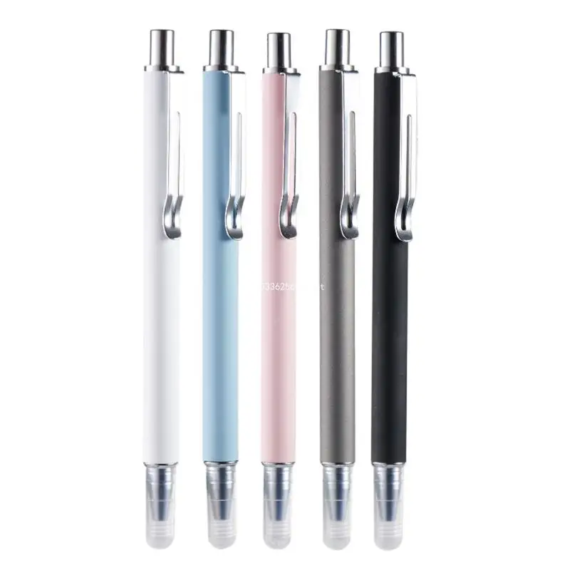 Stylo rétractable rempli à Piston, 0.38mm EF, écriture fluide, fournitures bureau pour garçon fille, cadeau pour