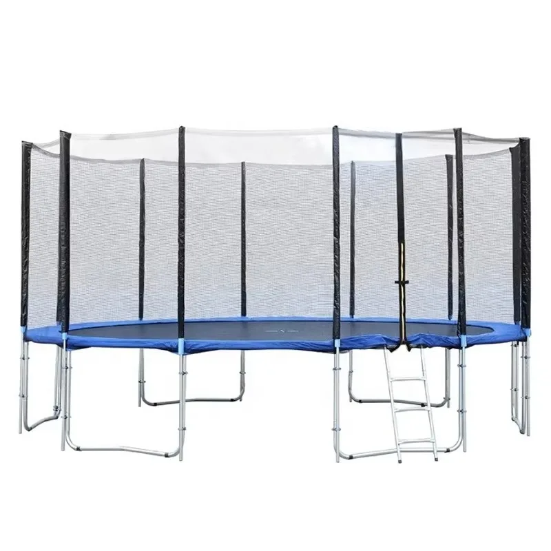 

Outdoor Trampoline for Children - Durable Jumping Bed Equipped with Protective Enclosure